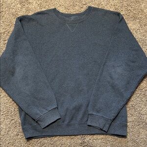 Fruit of the Loom Gray Crewneck Sweater Classic Pullover